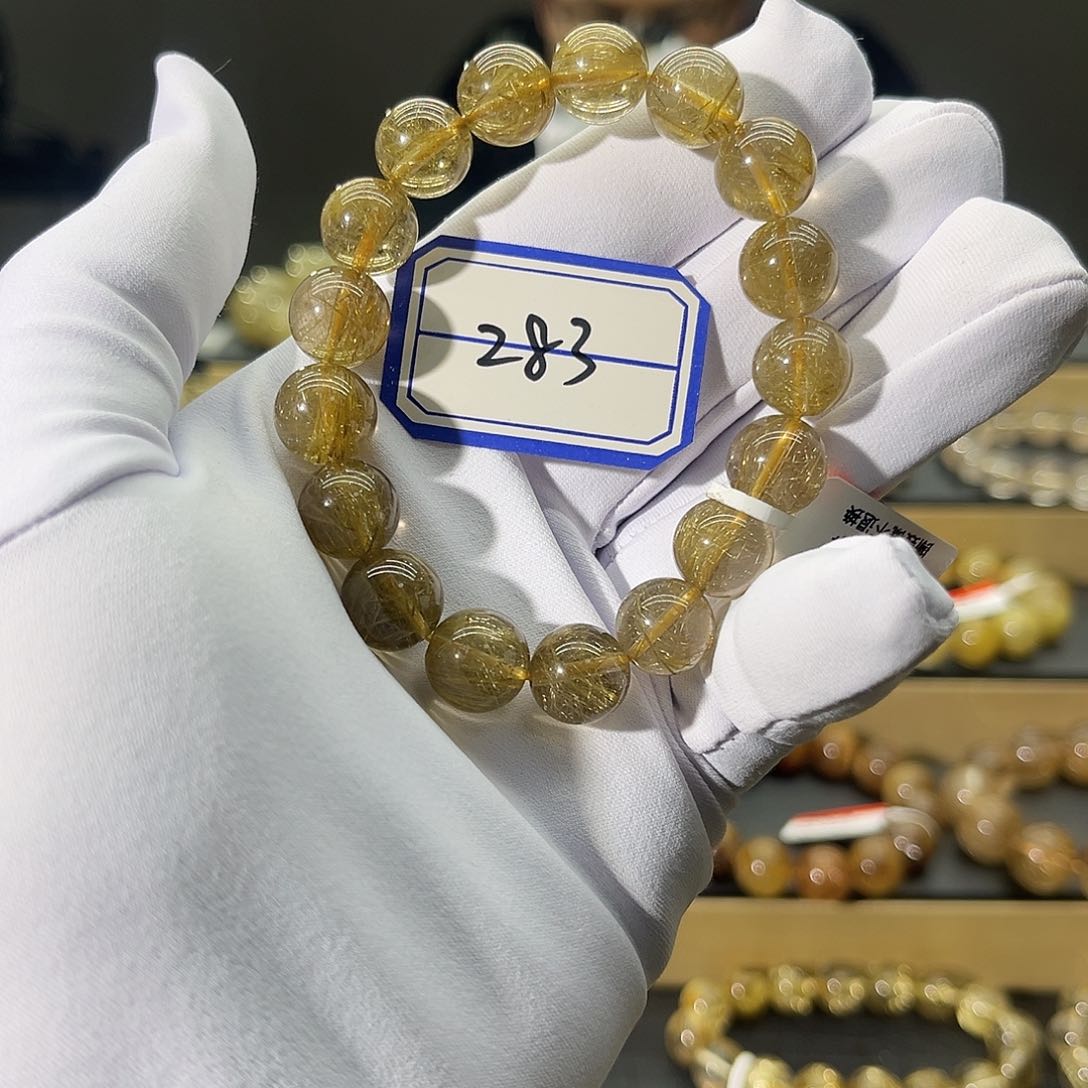 水晶手链未镶嵌?晶莹剔透