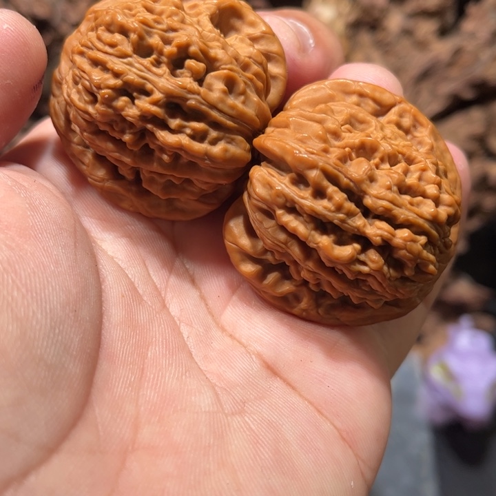 小***拉吊坠文玩核桃四座楼