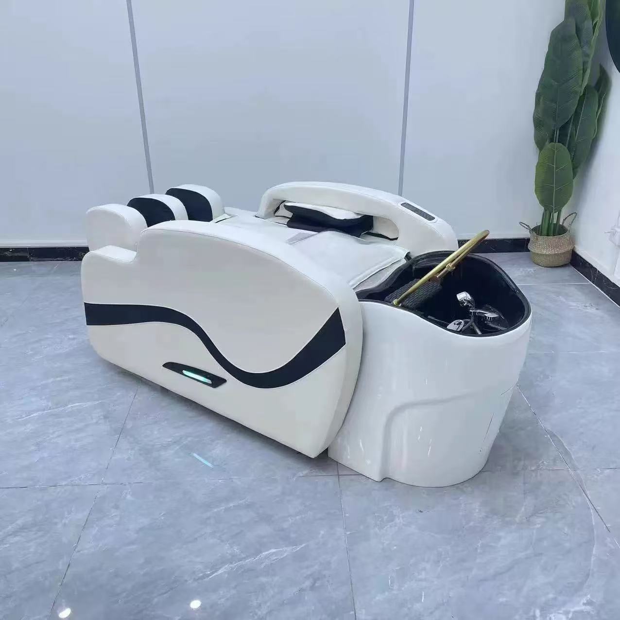 全自动智能电动按摩洗头床水循环熏蒸多功能美发店发廊专用