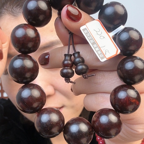 檀香紫檀（小叶紫檀）1.8手串 直播间为准220