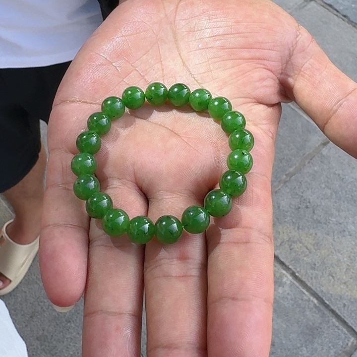 手串未镶嵌和田玉卡10