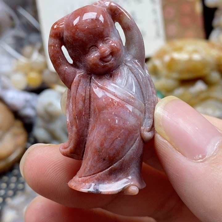 石英质玉颈饰未镶嵌