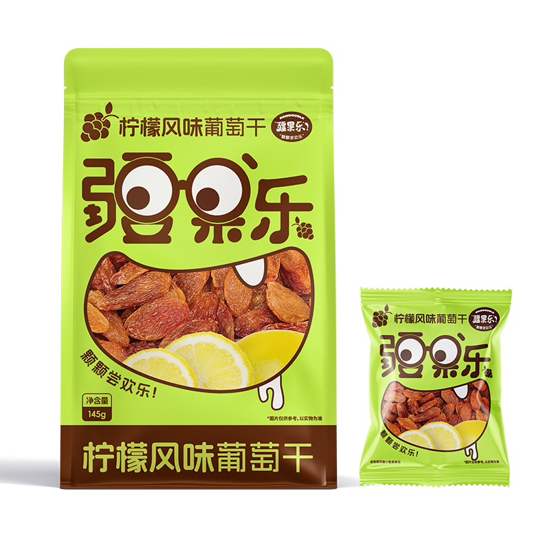 柠檬风味葡萄干145g