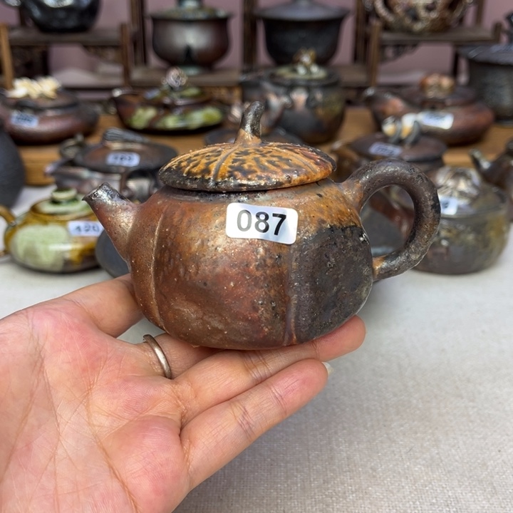 壶裸柴烧陶瓷茶器