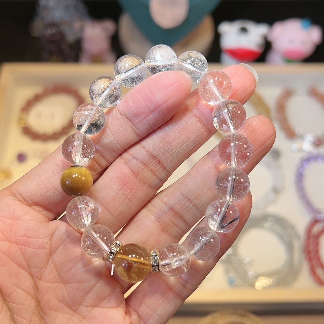 水晶手链未镶嵌白