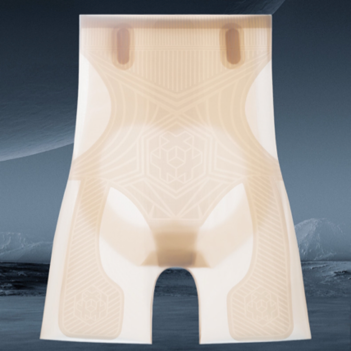 女士薄款四季通用短裤美体裤塑形收腰提臀裤塑腰健身无痕