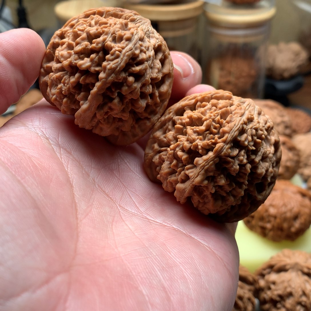 文玩核桃把件满天星