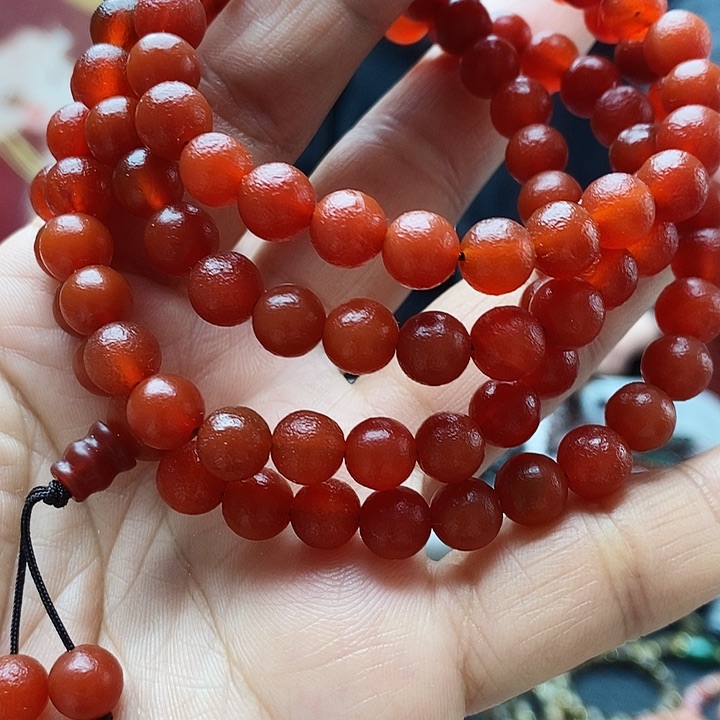 玛瑙/玉髓颈饰合金