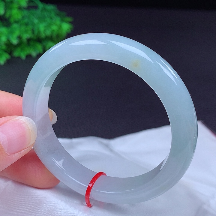 翡翠未镶嵌手镯55圈431104