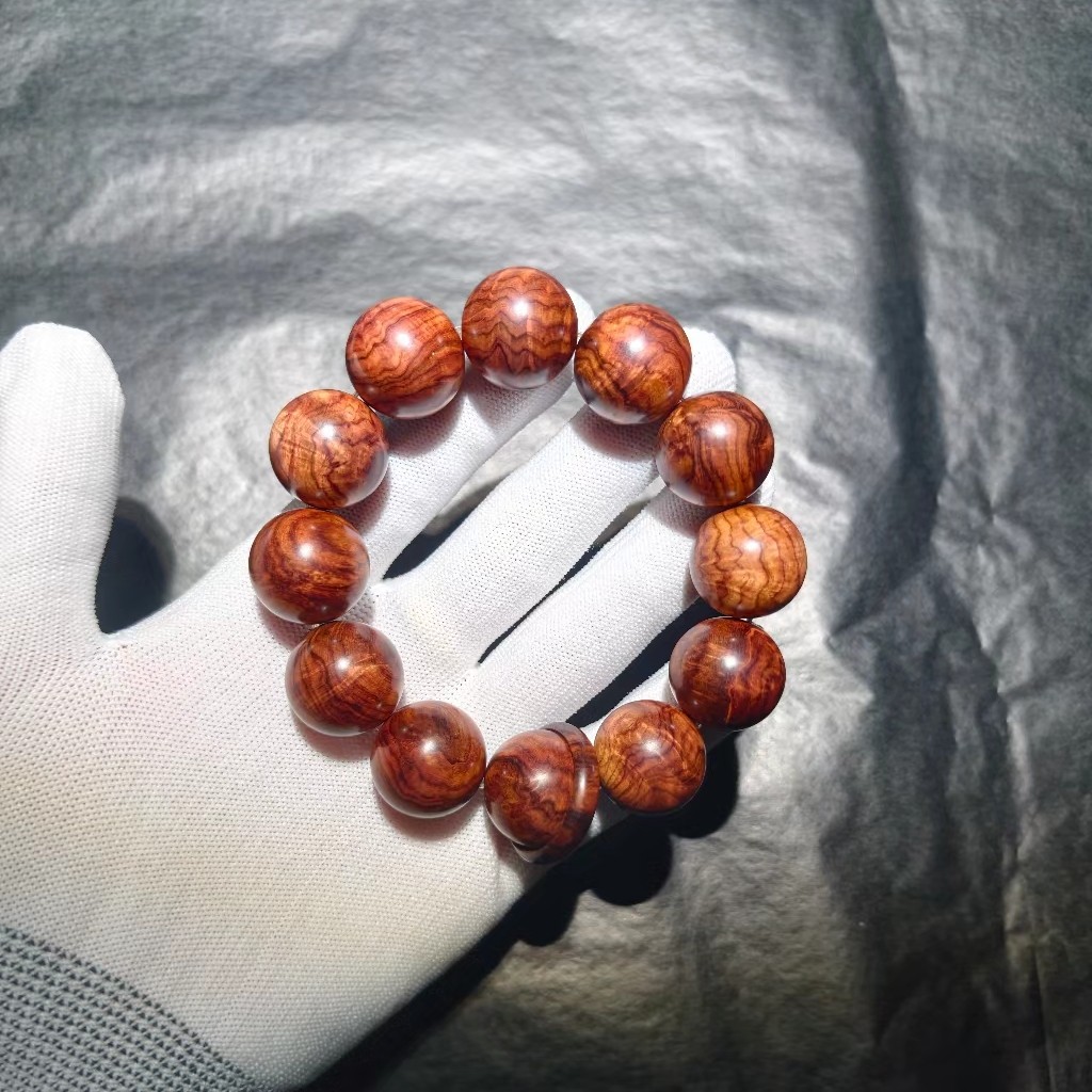 海南黄花梨 油梨老料 褶皱水波妖纹瘤疤2.0 无胶无蜡