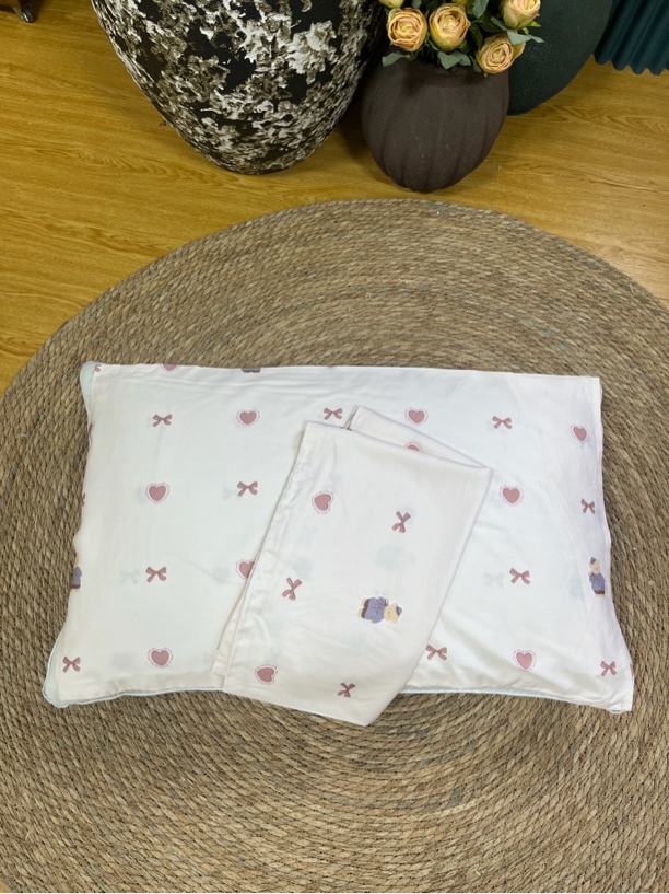 莱赛尔天丝印花枕套48*74微瑕～Q105(大小不一）