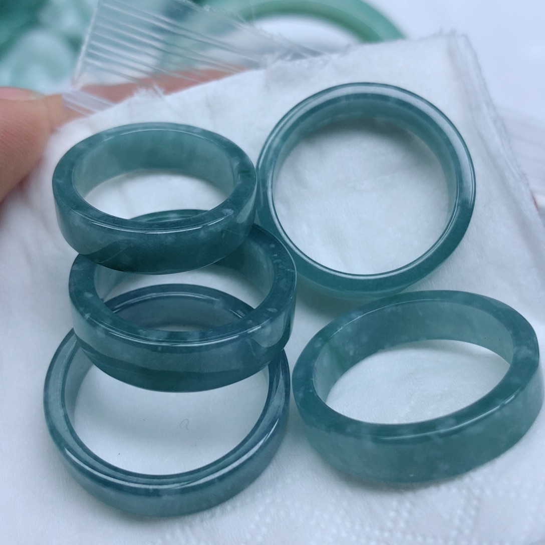 翡翠未镶嵌项链珠子珠