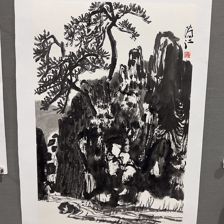 国画山*姚瑞江老师山水画作品