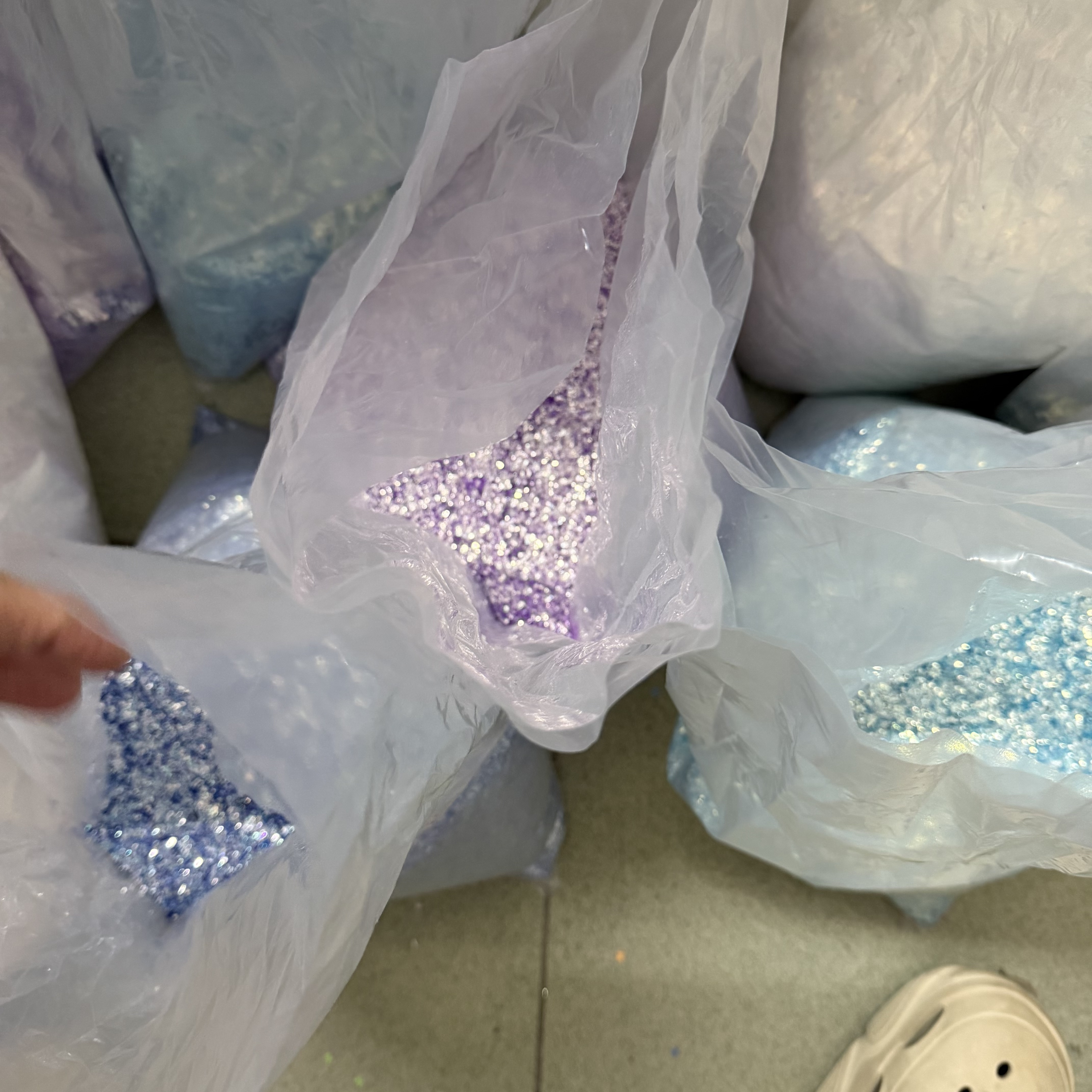 猛男家安康系列亮片碎片diy流沙流麻美甲材料