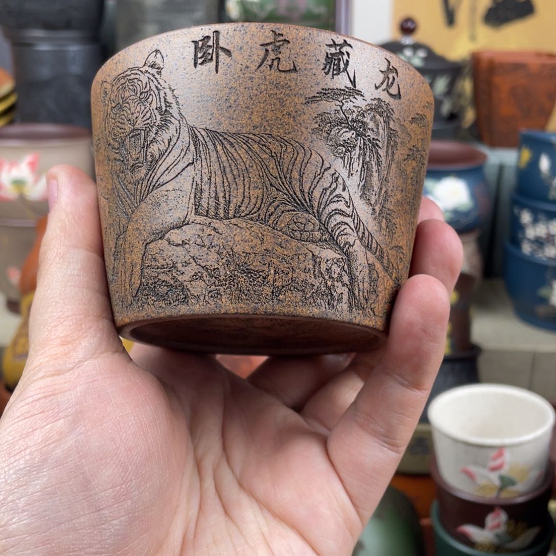 紫砂茶杯紫砂茶杯