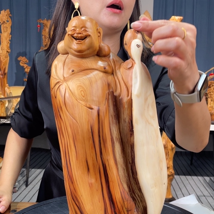 柏木（崖柏）随型摆件