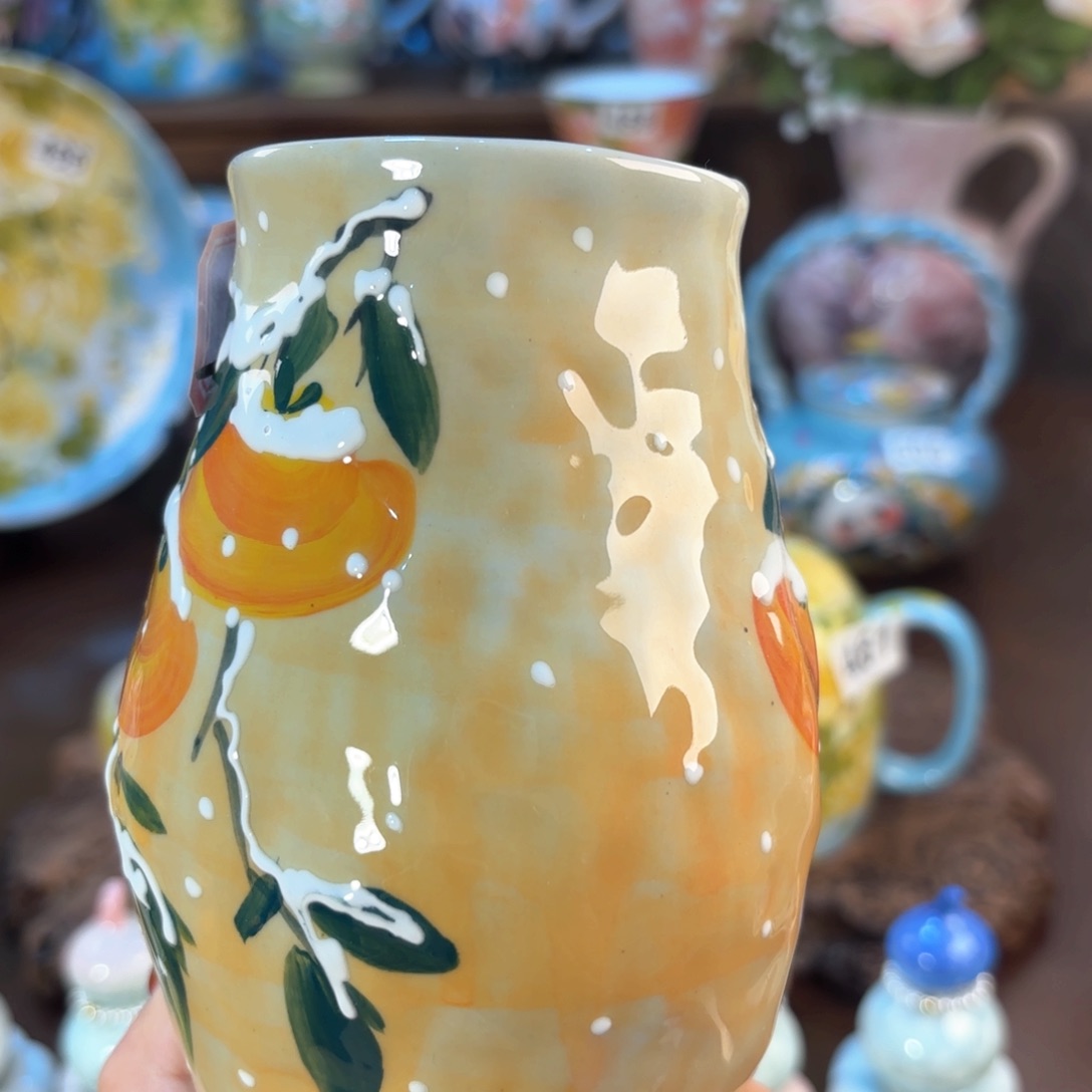 长****G景德镇手绘高温釉下彩陶瓷茶具