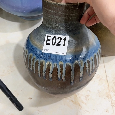 红陶景德镇手工艺品花盆