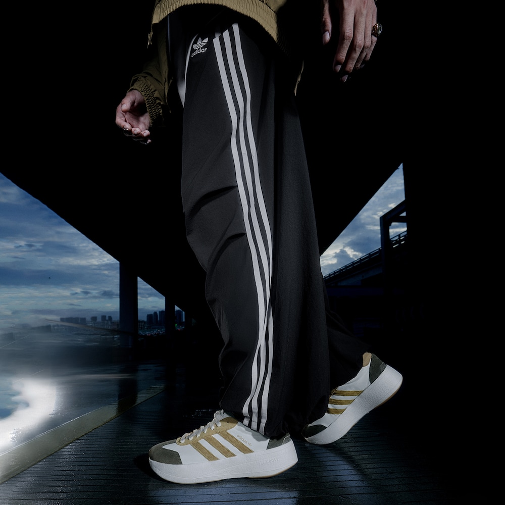 adidas/阿迪达斯七夕新意礼物男款百搭伞兵裤宽松运动长裤KC2638