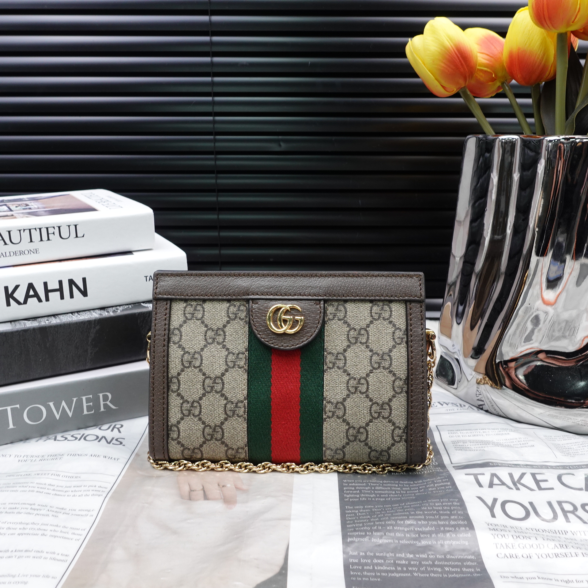 95新 GUCCI/古驰 单肩包/T10324338