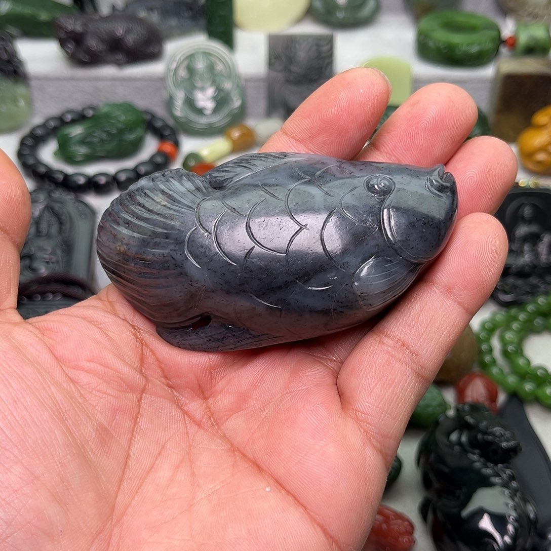 和田玉颈饰未镶嵌用****5