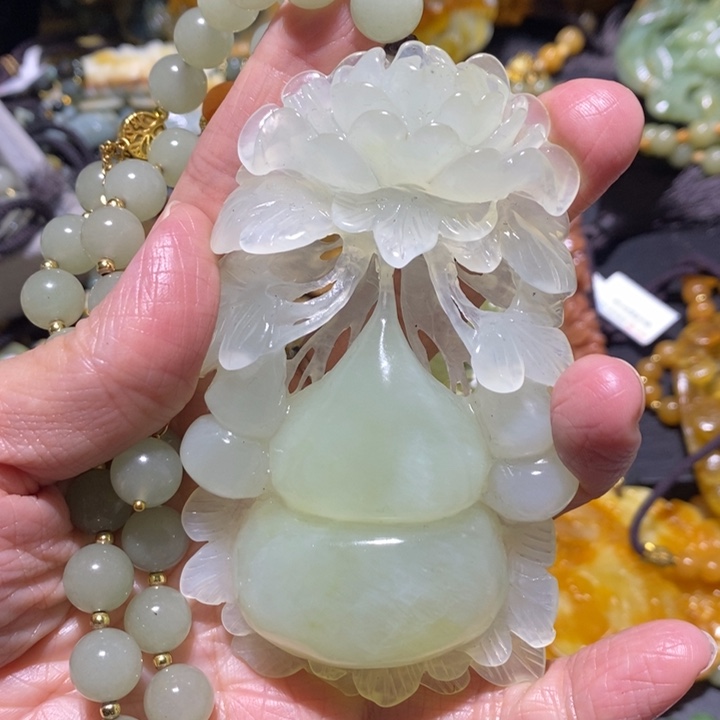 岫玉岫玉吊坠未镶嵌