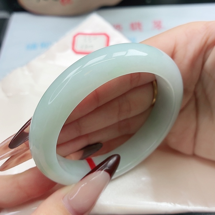 未镶嵌手镯翡翠56-57圈口