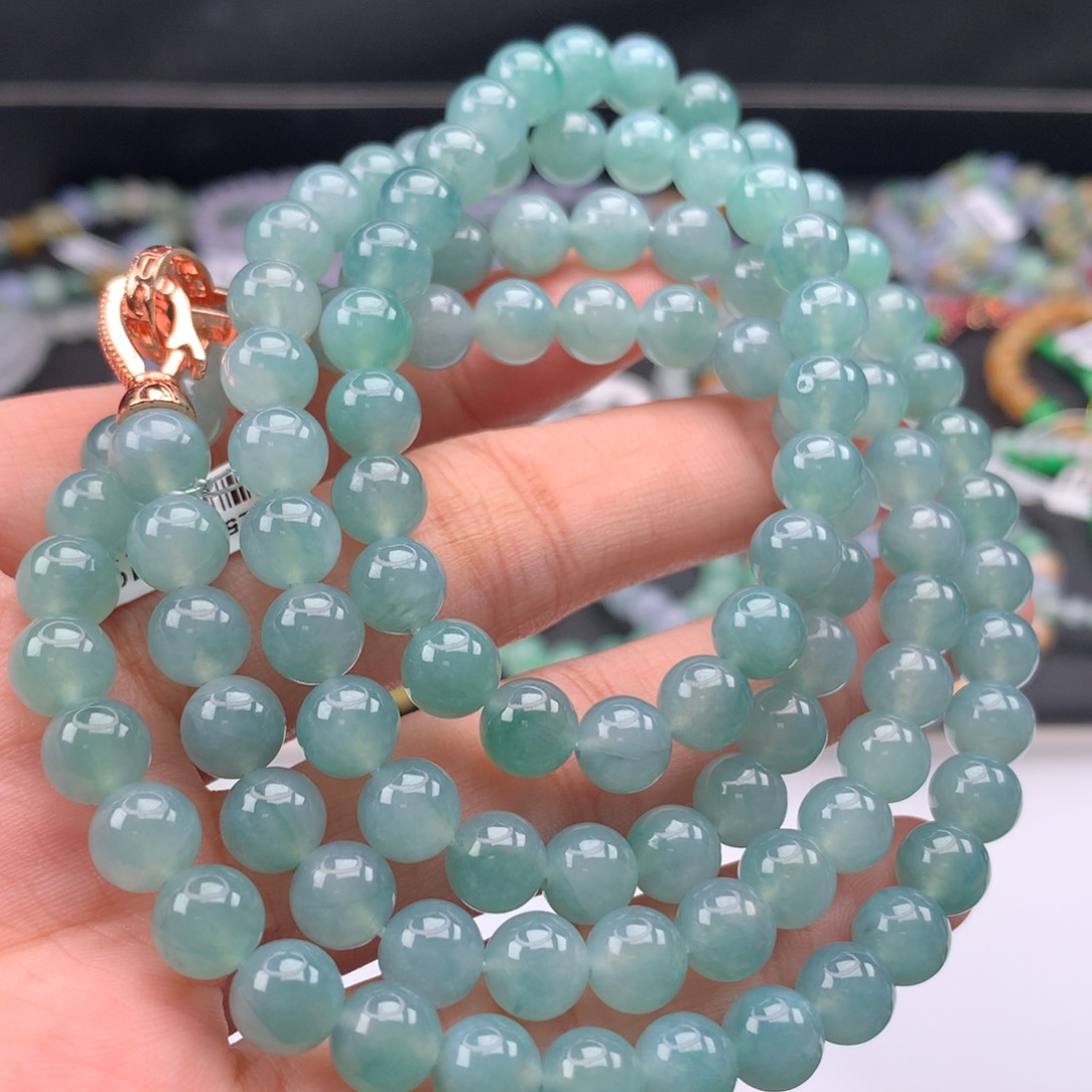 翡翠手链未镶嵌卡