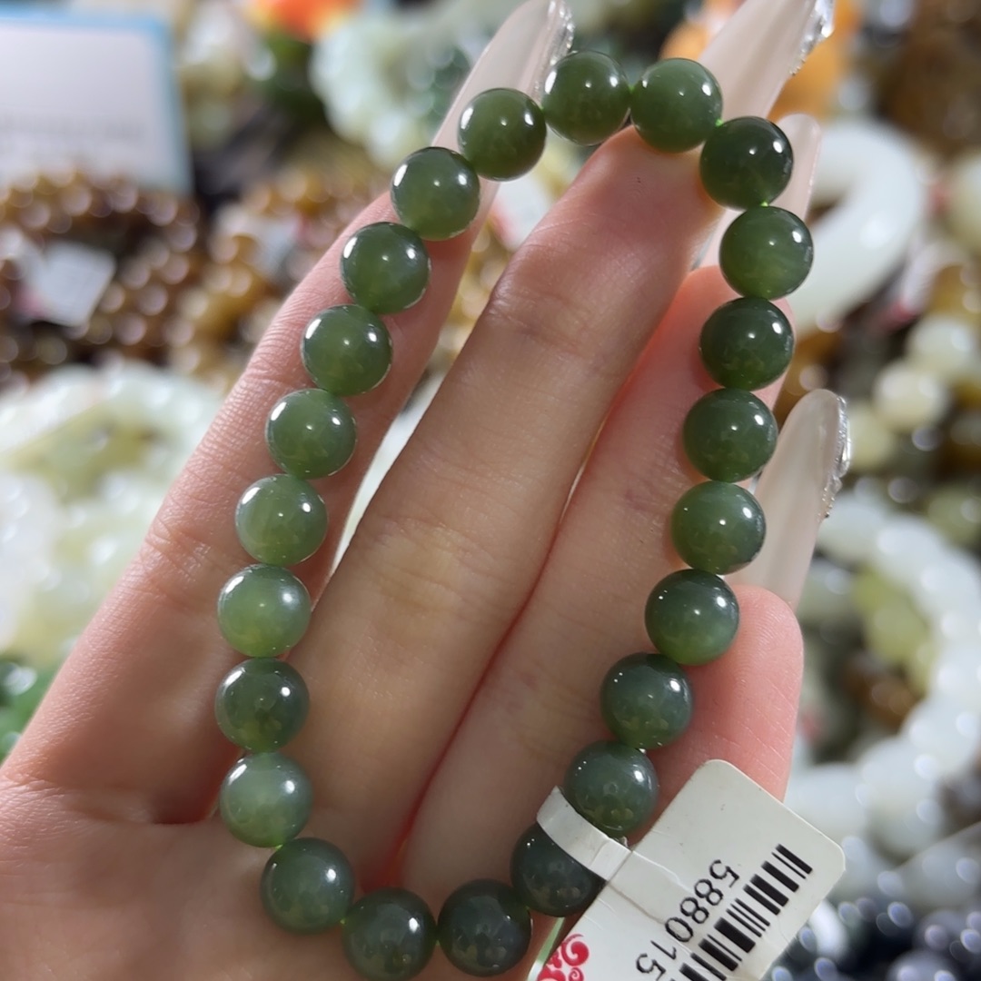 和田玉未镶嵌手链31