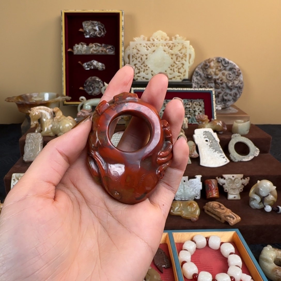 用***2玛瑙/玉髓合金颈饰