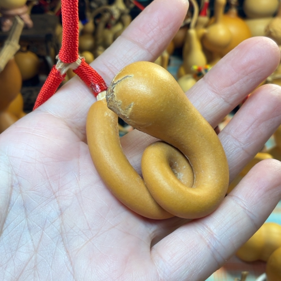 燕***老皮异型手把葫芦