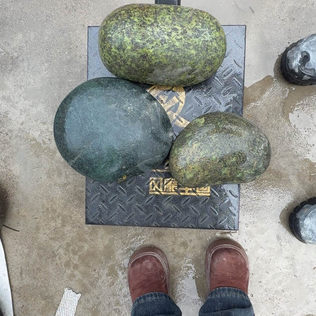 君***辉蛇纹石玉未镶嵌藏玉药王石茶壶