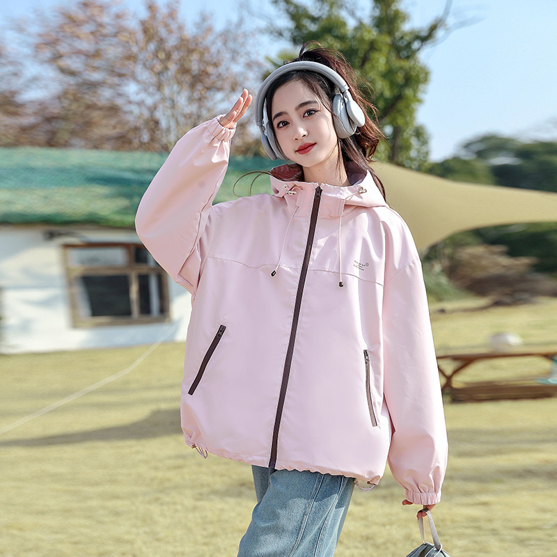 女童连帽外套25030