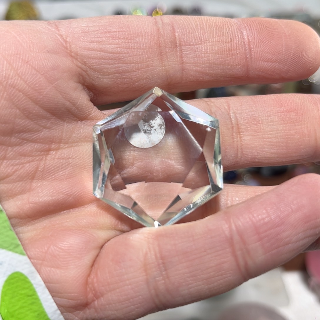 水晶天然水晶微瑕未镶嵌