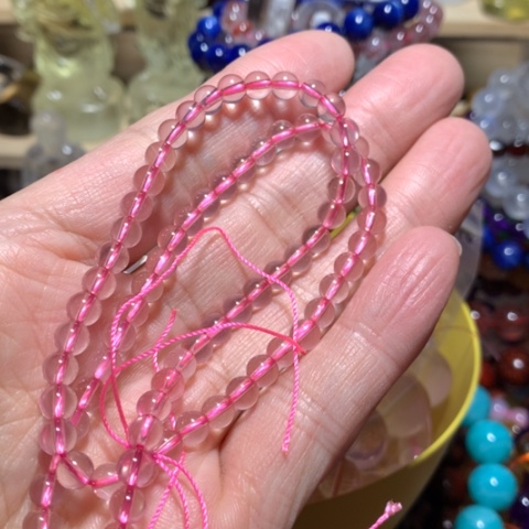 水晶半成品s手串未镶嵌5m半成品38cm 