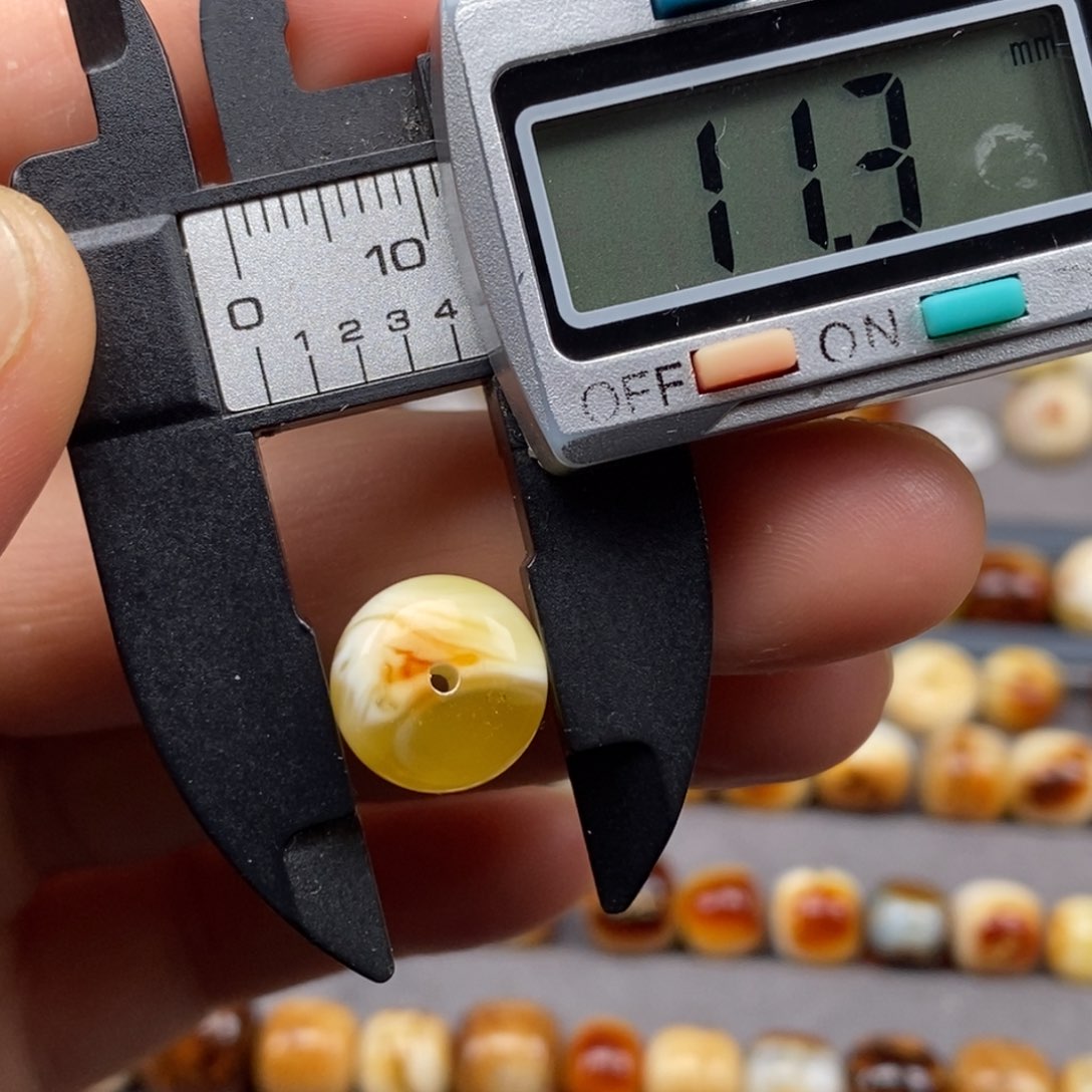 未镶嵌琥珀戒指墩子