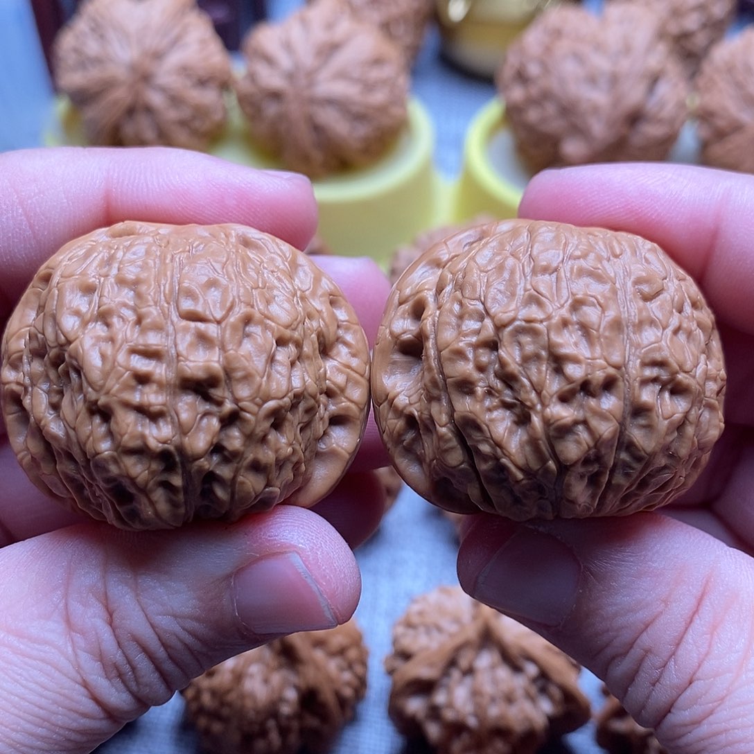 文玩核桃把件40精品毕业乾隆磨