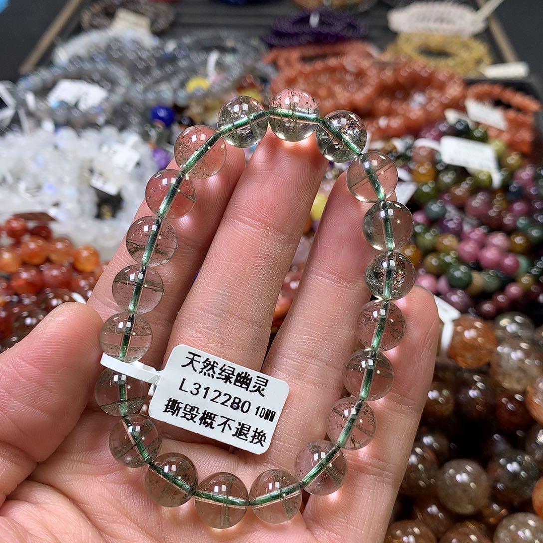 水晶手链未镶嵌，