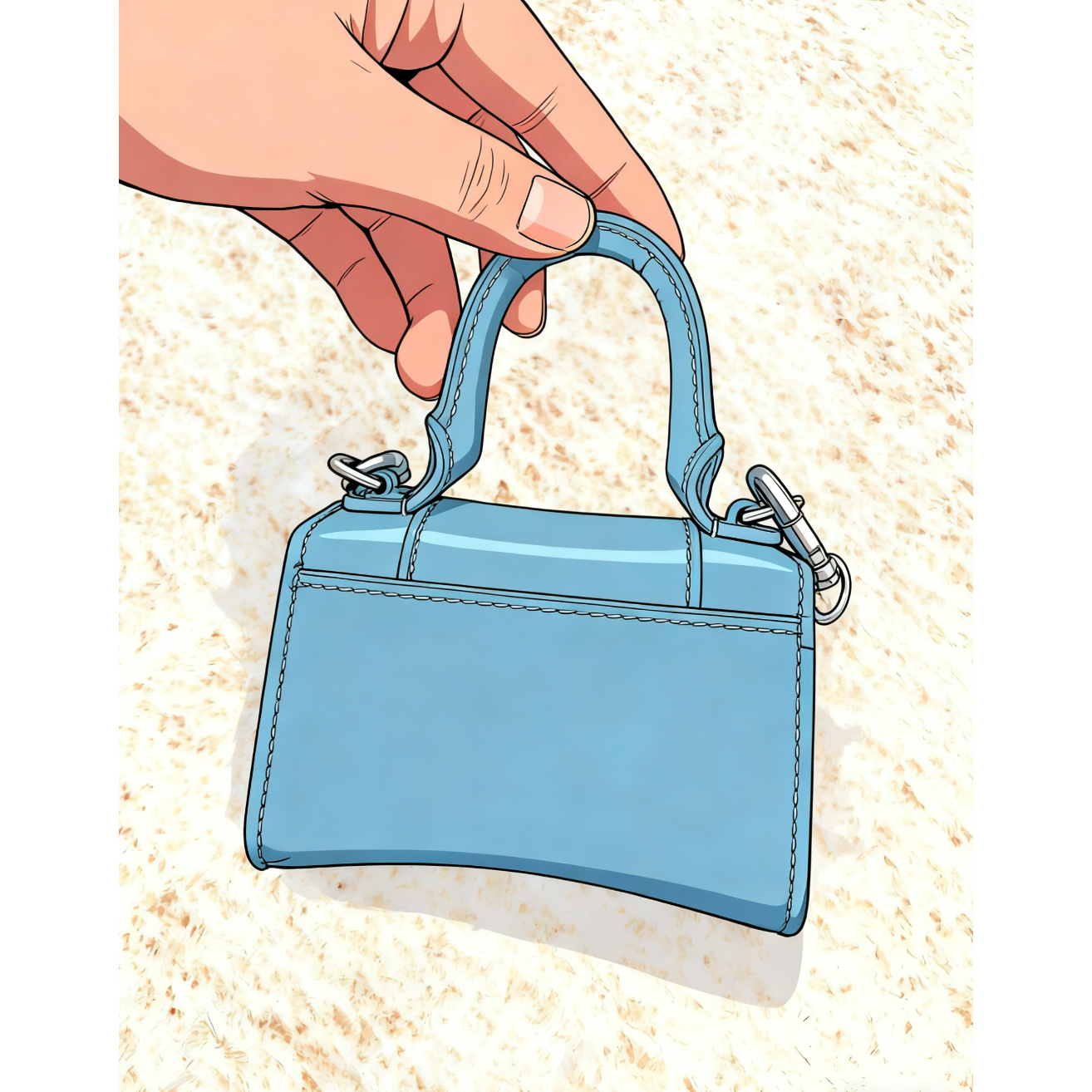 JunJun轻奢定制女包 【迷你沙漏包】12CM【BL01】