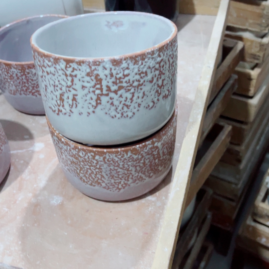 有孔，陶瓷花盆满10米包邮发货