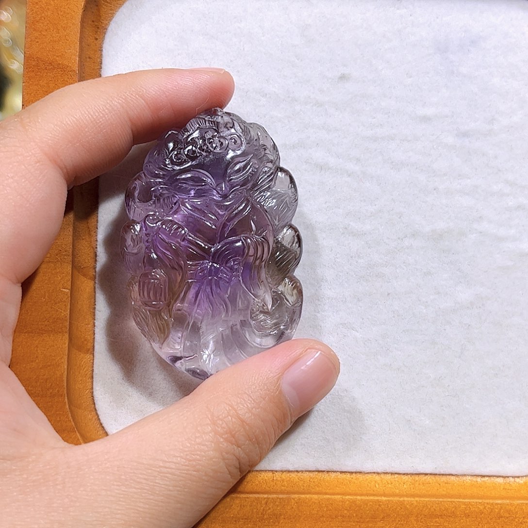 水晶吊坠(不含链)未镶嵌