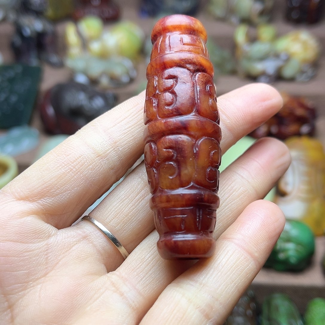 白玉菩提吊坠113。。