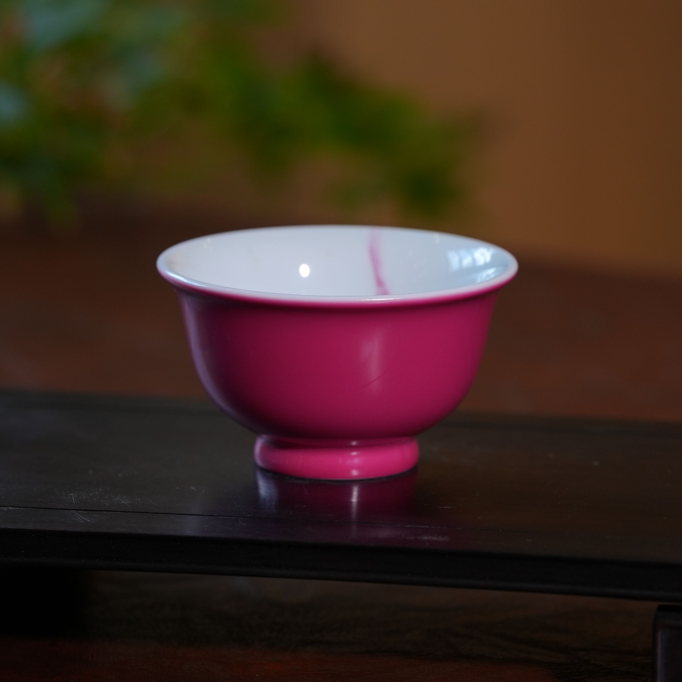 【溢珍堂】胭脂红莲花压手杯| 周大乐优选 | 景德镇茶具