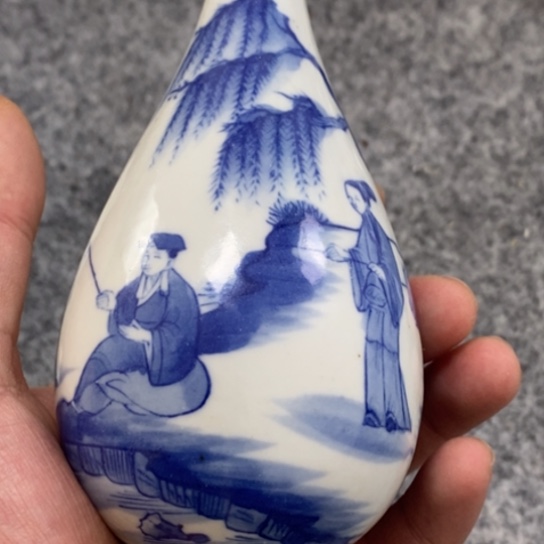 瓷片金**古陶瓷瓷器摆件11