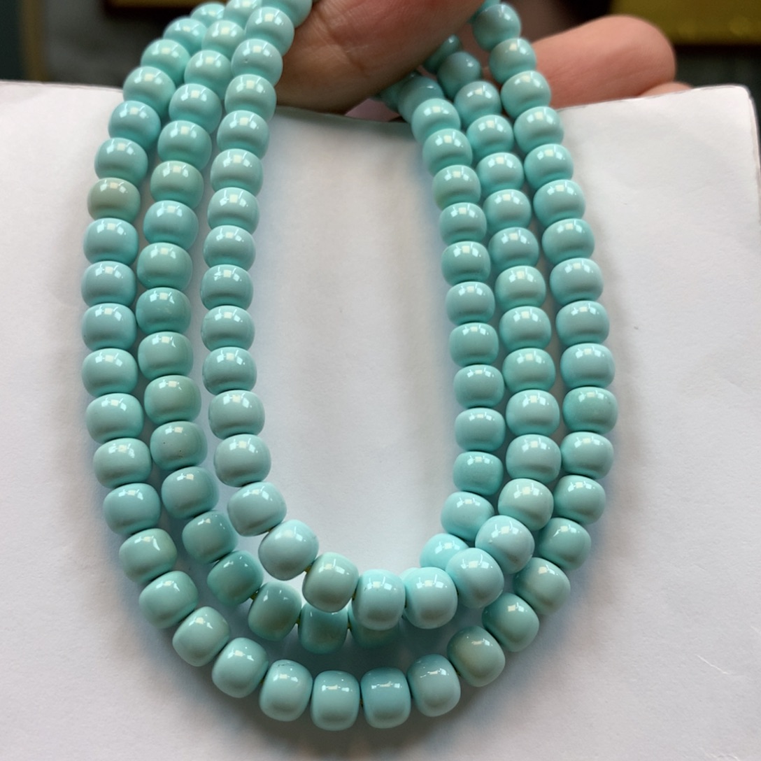 绿松石长链未镶嵌