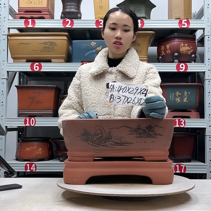 花盆紫砂紫砂花盆