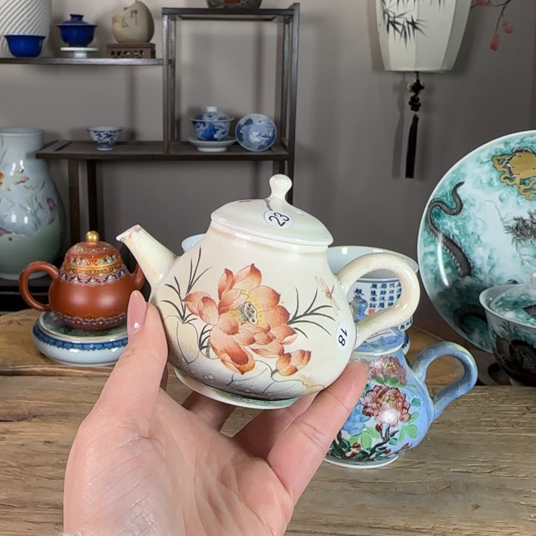 杯景德镇陶瓷柴烧多人