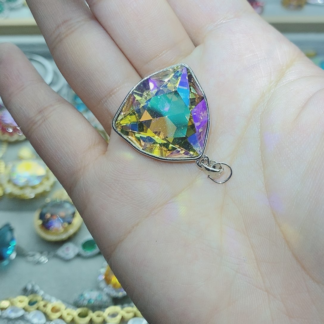 【闪购商品】托帕石耳饰银S925镶嵌