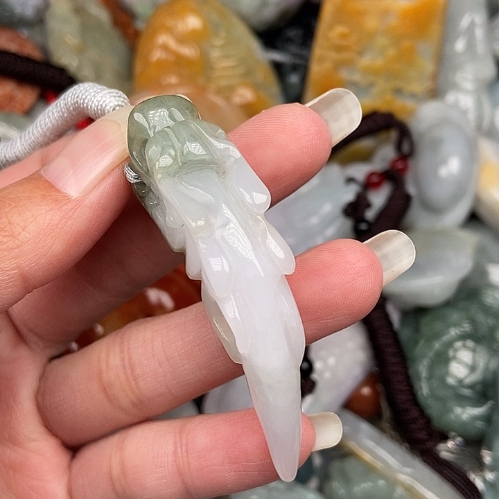 颈饰未镶嵌翡翠强*翡翠