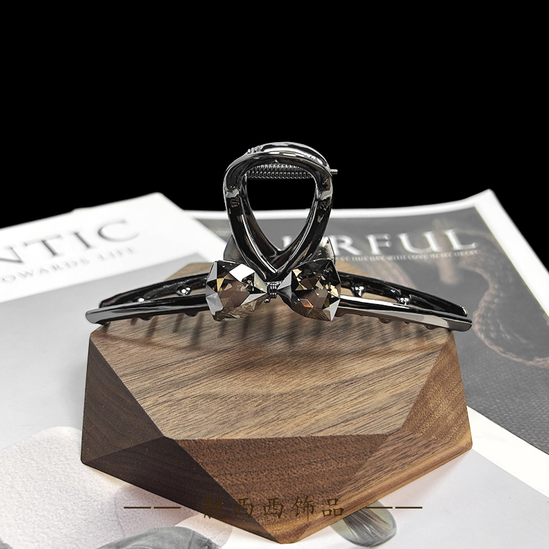 【LXX靓西西】9091 抓夹12厘米时尚气质双面蝴蝶结减龄全盘发抓夹